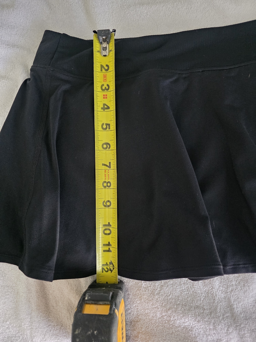 Nike & Adidas Black Athletic Skorts with Built-In Shorts - Picture 10 of 11